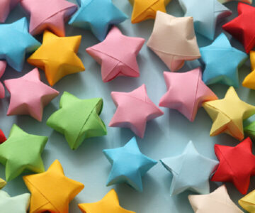 Origami Lucky Stars