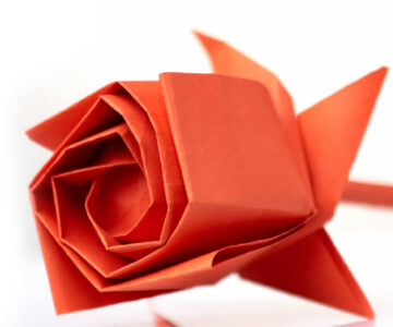 Origami Rose