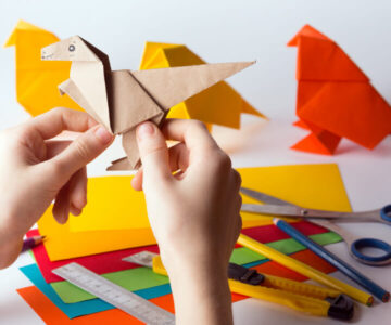 Origami Velociraptor