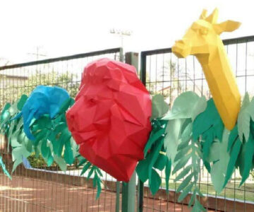 Papaercraft African Animals