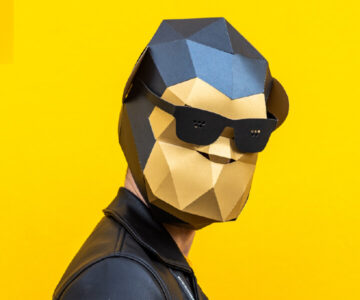 Papercraft Monkey Mask